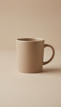 Warm Taupe Ceramic Mug